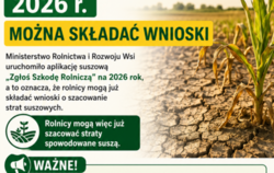 Zdjęcie do Ruszyła aplikacja suszowa 2026 r. Można składać...