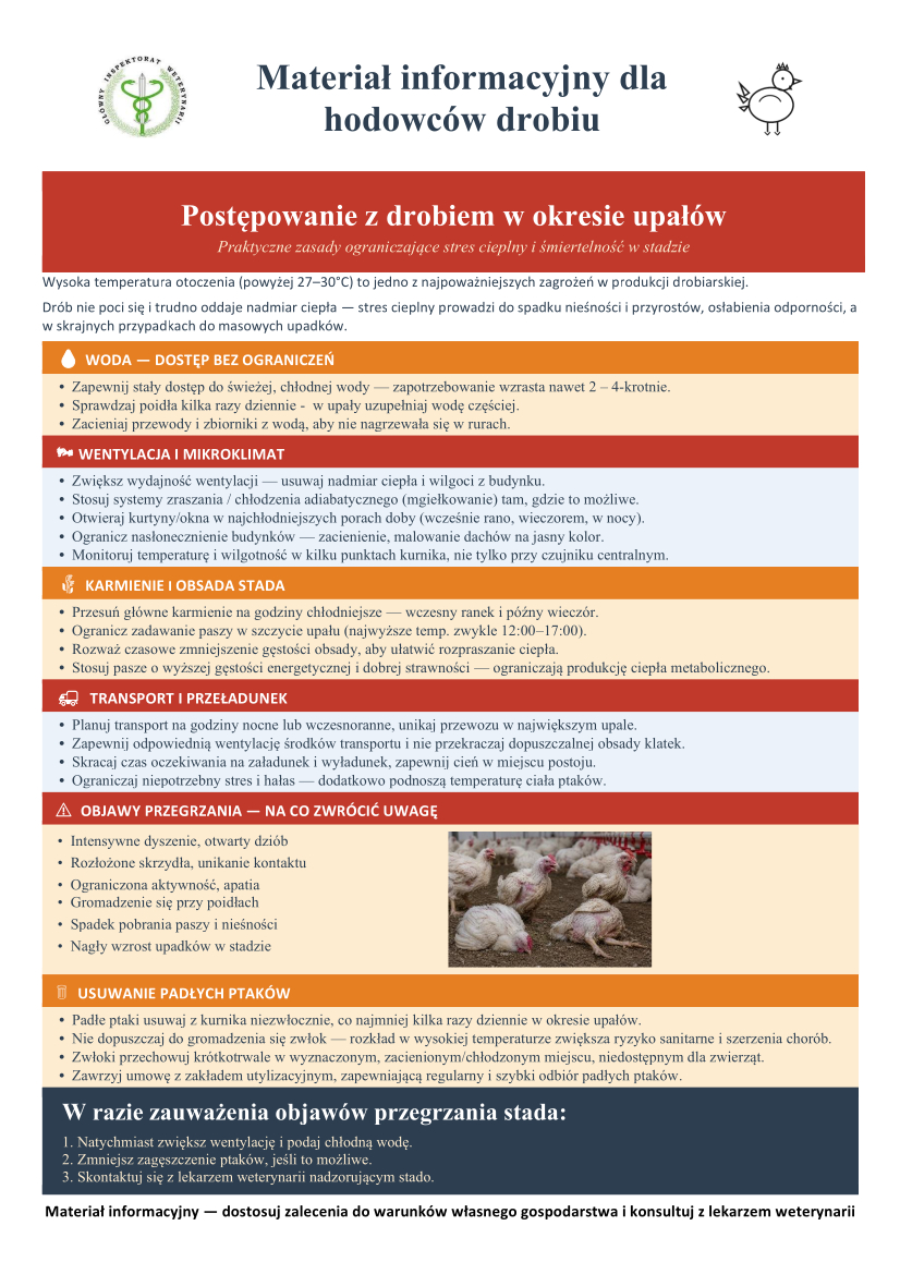 INFORMACJA DLA POSIADACZY ZWIERZĄT - Jak chronić zwierzęta przed wysokimi temperaturami ?